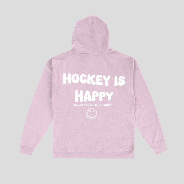 Hockey Is Happy Hoodie