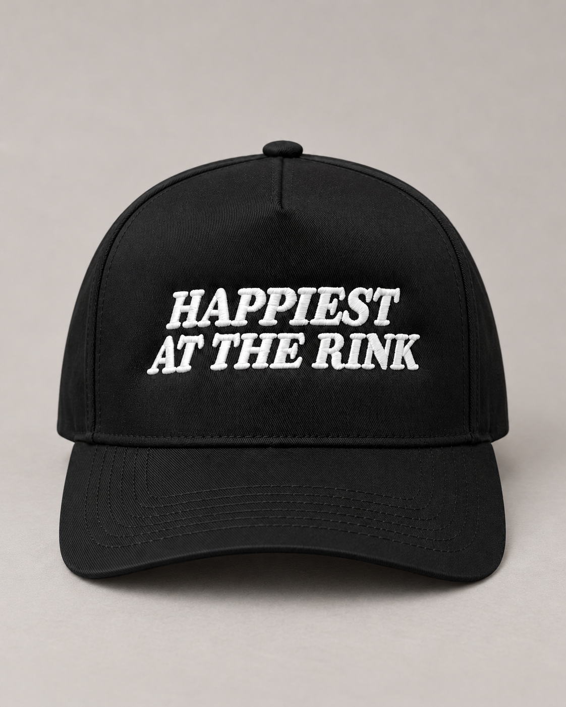 Happiest at the Rink A-Frame Hat